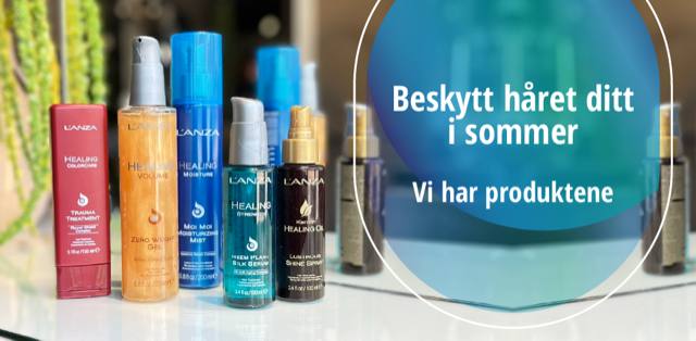 Beskytt håret ditt i sommersolen