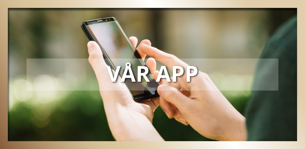 Last ned vår app til iPhone eller Android - bestill time med full oversikt mens du er på farten